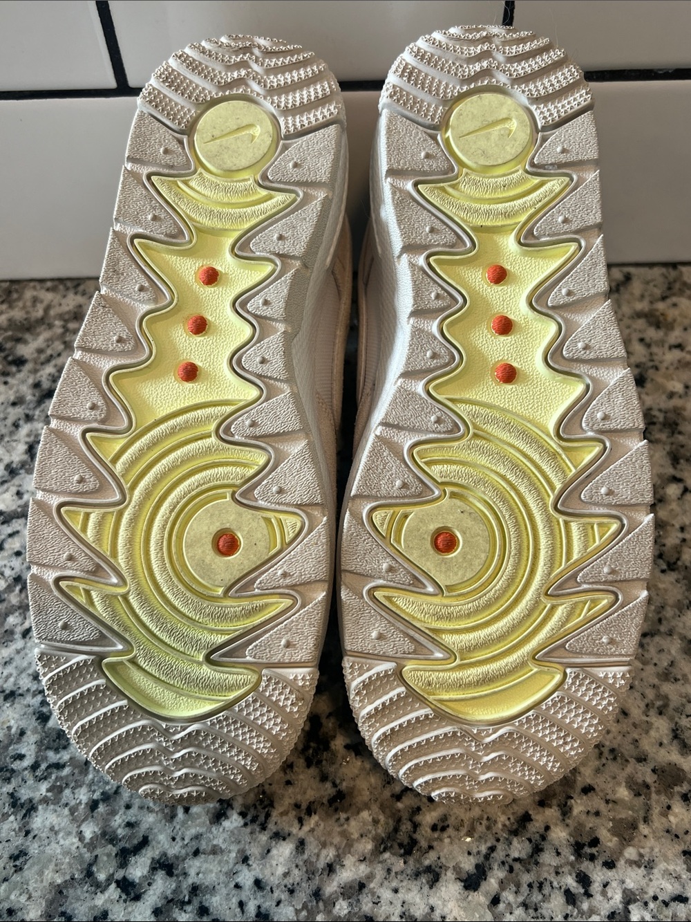 Like New Nike Air Women’s Neutral Beige/Tan Low-Top Sneakers - Picture 7 of 7